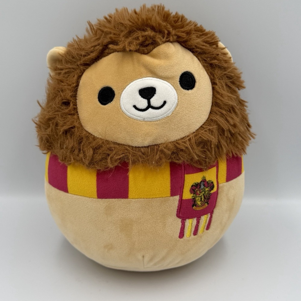Harry Potter Gryffindor Lion Squishmallows Kellytoy 8" Plush Wizarding‎ World